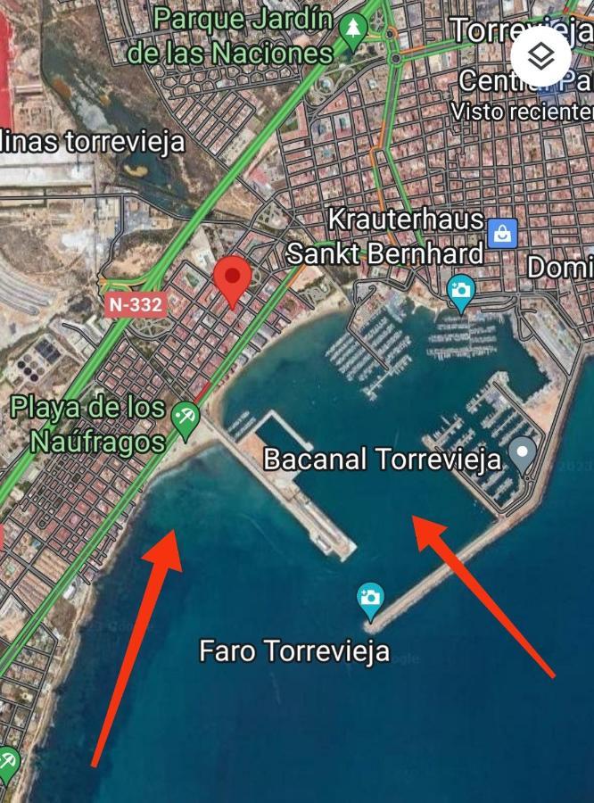 Big Penthouse For 10 Per Apartment Torrevieja Exterior foto